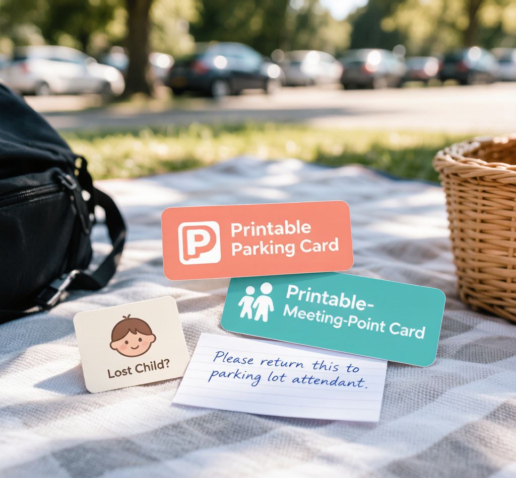 Parking & Meeting-Point Card Pack